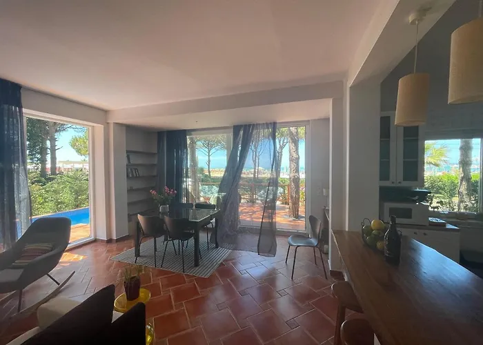 Beachfront In Qerret With A Private Pool *